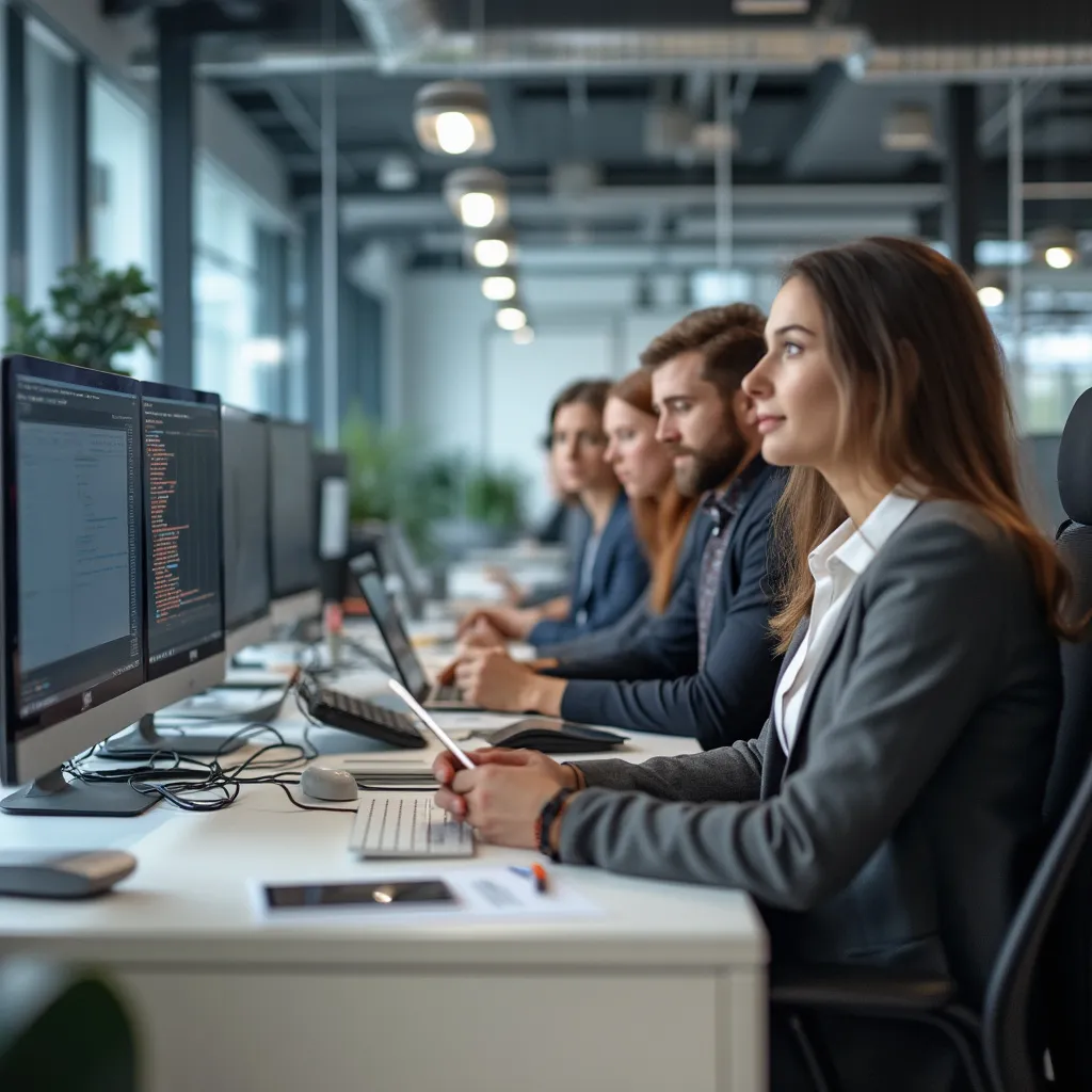 Inicio de la empresa en un entorno tecnológico